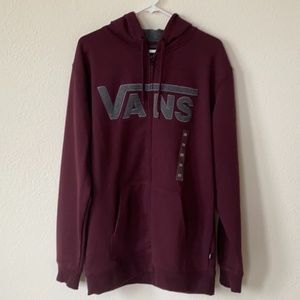 NWT Vans Men's Drop V Zip Hoodie Size Large